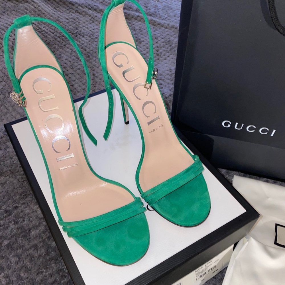 Gucci New Shamarock Heels